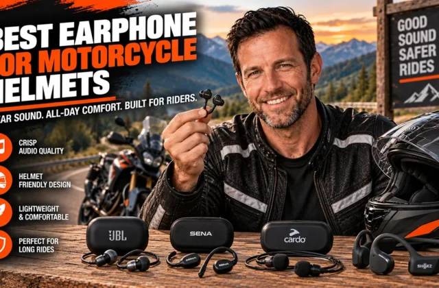 15 Best Earphones for Motorcycle Helmets: Top Picks for Safe and Superior Sound Quality