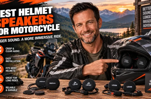 9 Best Helmet Speakers for Motorcycle: Top Picks for Clear Audio on the Road