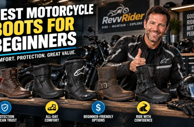 9 Best Motorcycle Boots for Beginners: Top Picks for Safety, Comfort, and Style