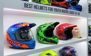 flip front motorcycle helmet Daytona Glide Liberty Modular HUGE Water Bottles: 34oz down sun shield and Backpack Color:Black green goblin