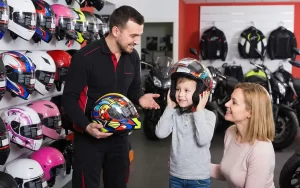 Home 3 How to Choose a Motorcycle Helmet for a Child