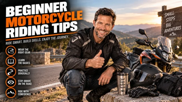 Essential Beginner Motorcycle Riding Tips for New Riders