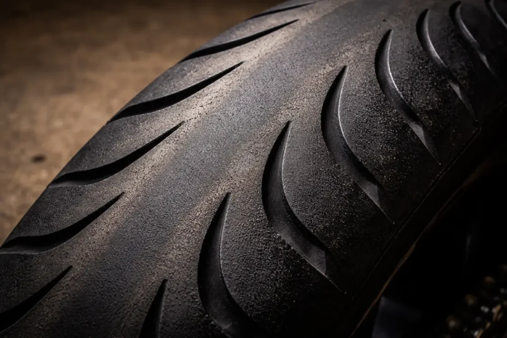 Motorcycle Tire Wear Patterns Explained: What Your Tires Are Telling You 4 Cupping Wear Pattern