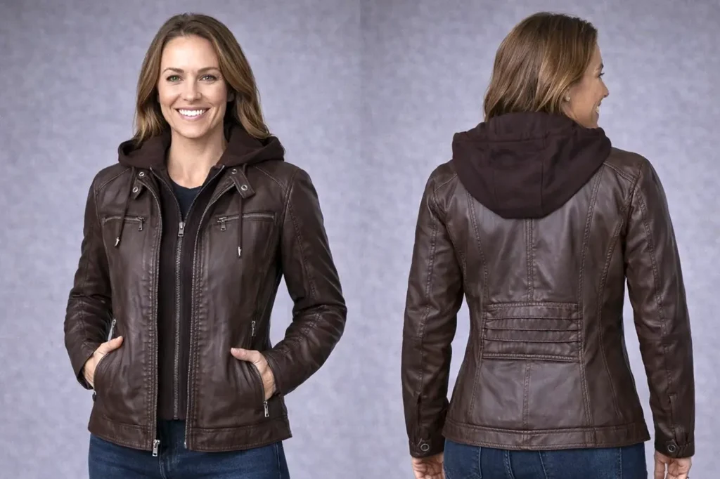 10 Best Faux Leather Biker Jackets for Women 4 Tanming Women's Faux Leather Moto Biker Jacket