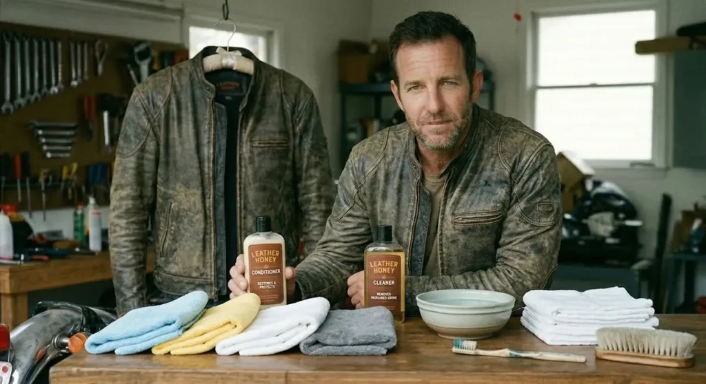 How to Clean a Leather Jacket: Step-by-Step Guide 3 What You Actually Need to Clean a Leather Jacket