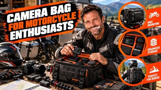 10 Best Camera Bags for Motorcycle Enthusiasts Who Refuse to Compromise on Gear