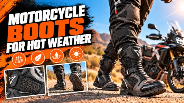 8 Best Motorcycle Boots for Hot Weather That Keep Your Feet Cool and Protected