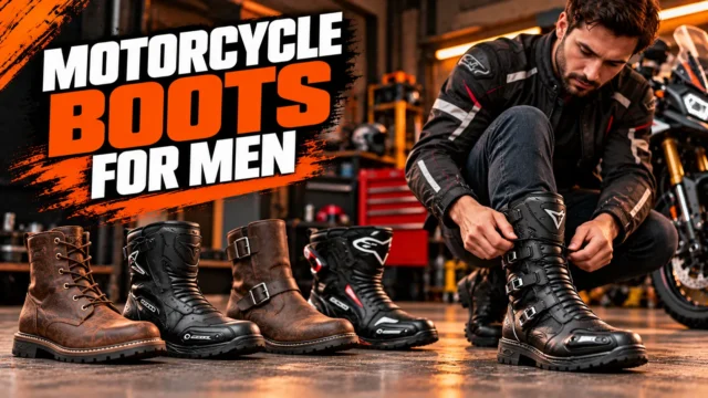 9 Best Motorcycle Boots for Men That Actually Protect Your Feet