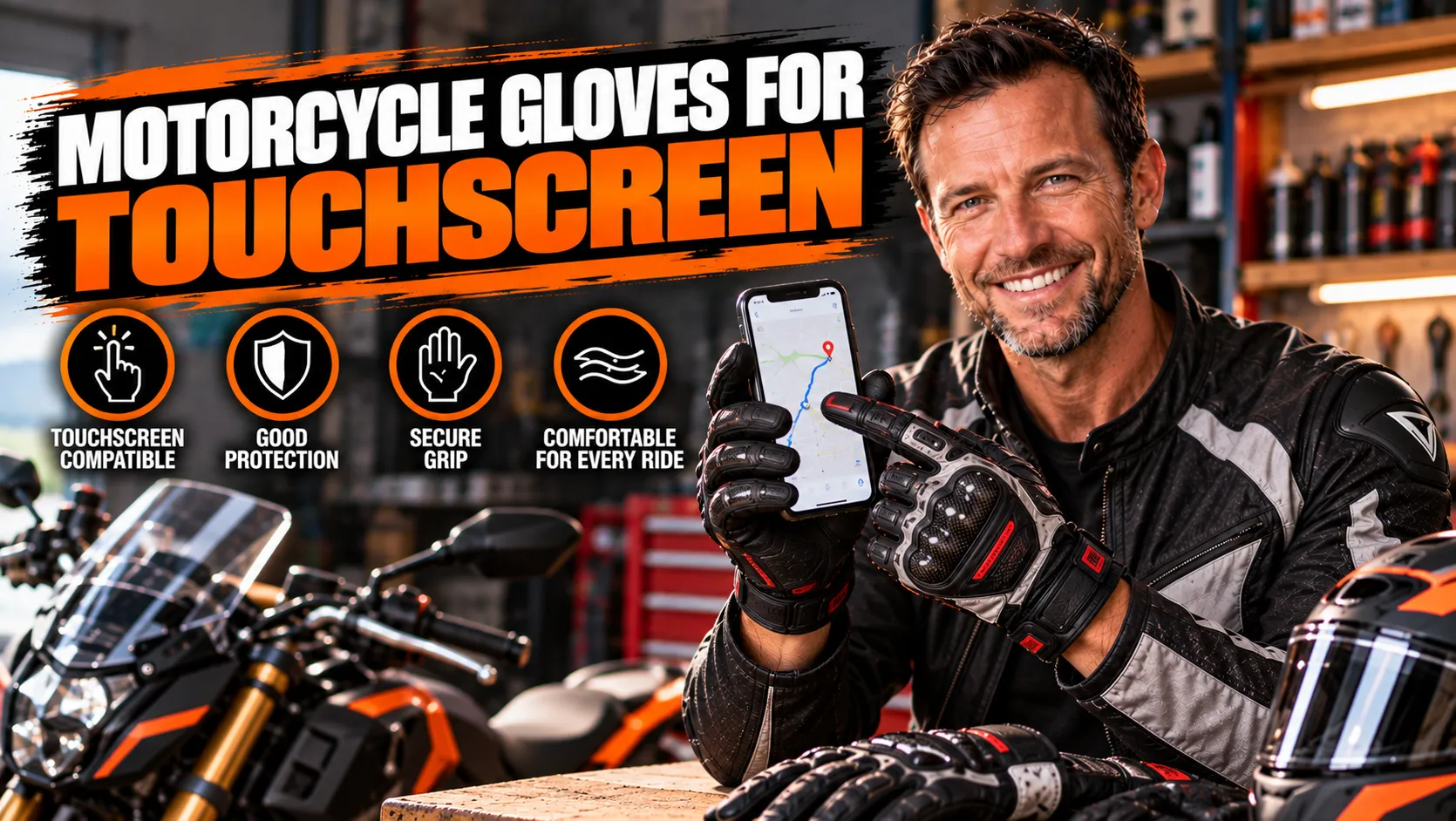 Best Motorcycle Gloves for Touchscreen: My Top Picks That Actually Work ...