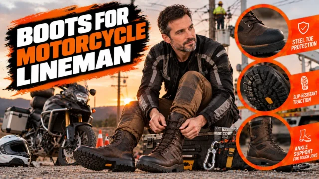 8 Best Motorcycle Lineman Boots for Serious Riders Who Refuse to Compromise