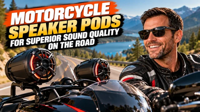 8 Best Motorcycle Speaker Pods for Superior Sound Quality on the Road