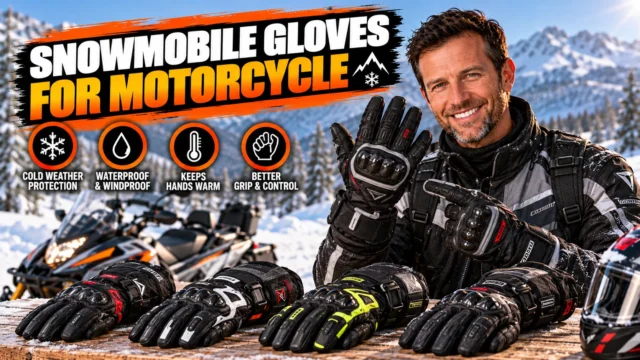 9 Best Snowmobile Gloves for Motorcycle Riding in Cold Weather