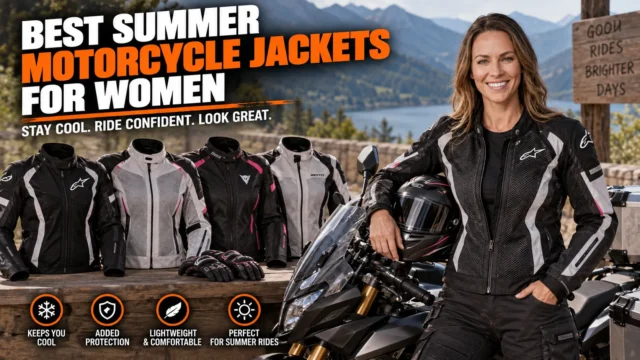 9 Best Summer Motorcycle Jackets for Women That Keep You Cool and Protected
