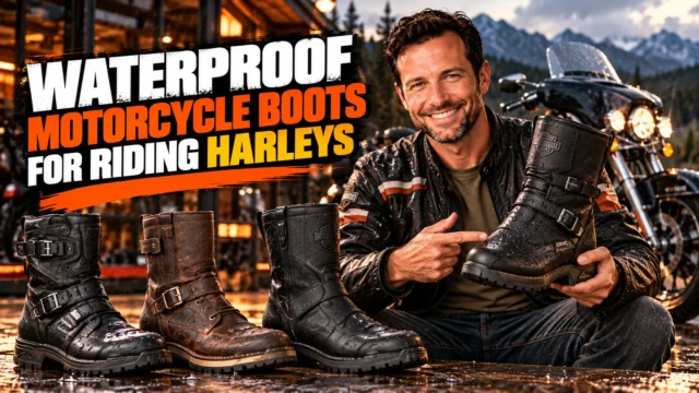 9 Best Waterproof Motorcycle Boots for Riding Harleys (Tested & Reviewed)