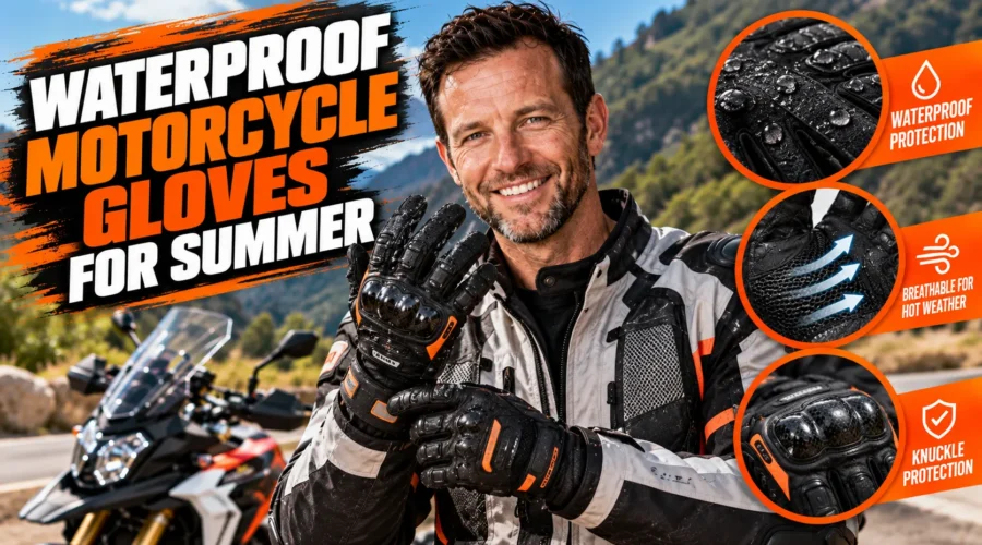 Best Waterproof Motorcycle Gloves for Summer