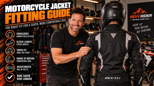 The Ultimate Motorcycle Jacket Fitting Guide: How to Get a Perfect, Protective Fit