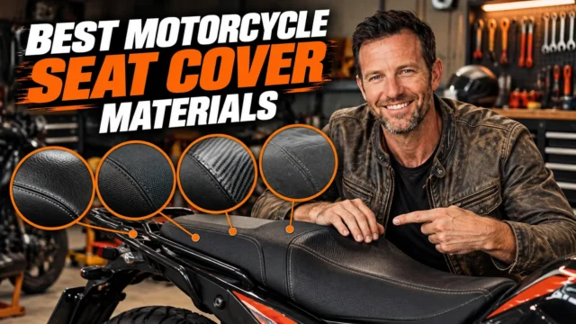 Best Motorcycle Seat Cover Materials: How I Choose Between Vinyl, Leather, Fabric and More
