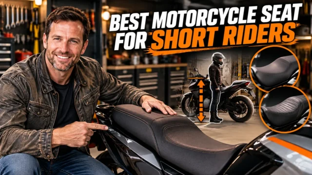 Best Motorcycle Seat for Short Riders: How I Get Both Feet Down Without Giving Up Comfort