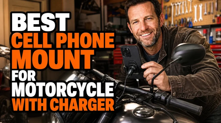 Best cell phone mount for motorcycle with charger