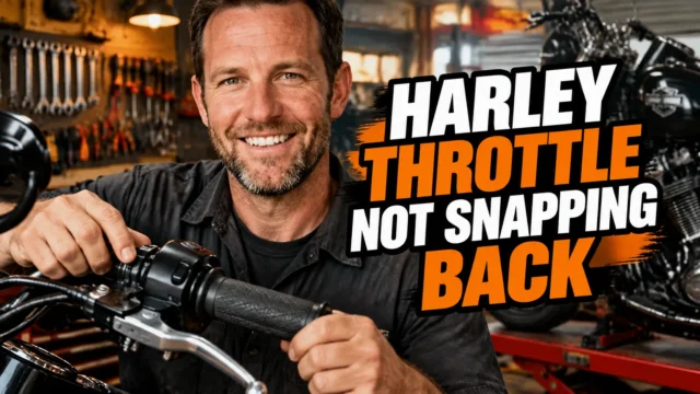 My Harley Throttle Not Snapping Back? The Rider’s Fix-It Guide That Actually Works