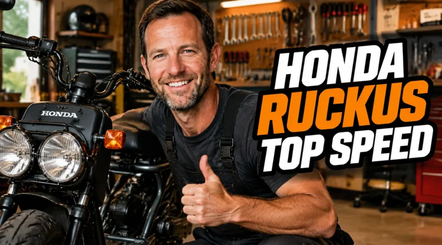 Honda ruckus top speed