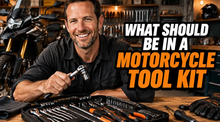 What should be in a motorcycle tool kit